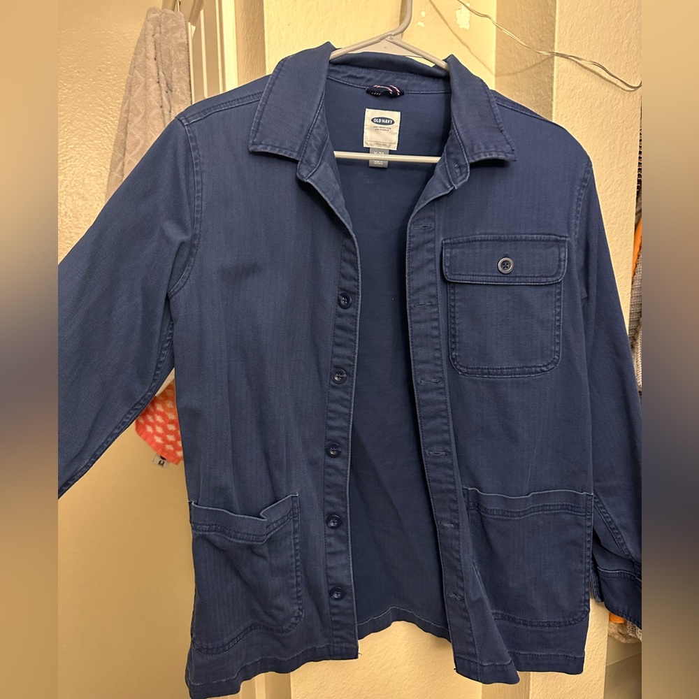Navy blue jacket